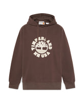 Felpa Uomo Timberland Holiday Graphic Hoodie Chocolate Brown