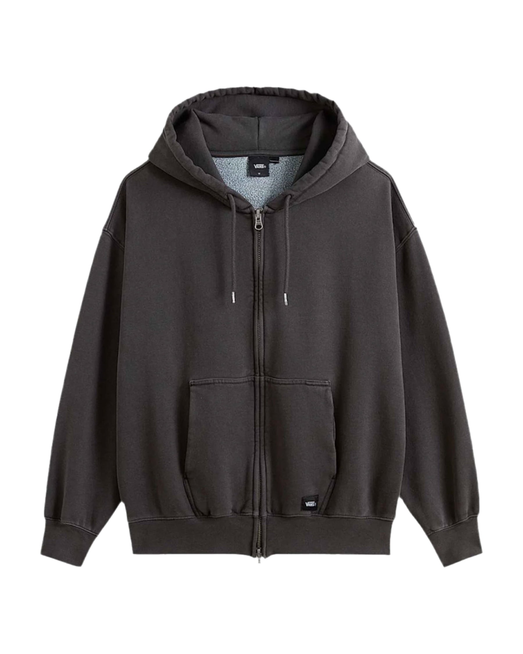 Felpa Uomo Vans LX Zip Hoodie Faded Black