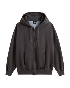 Felpa Uomo Vans LX Zip Hoodie Faded Black