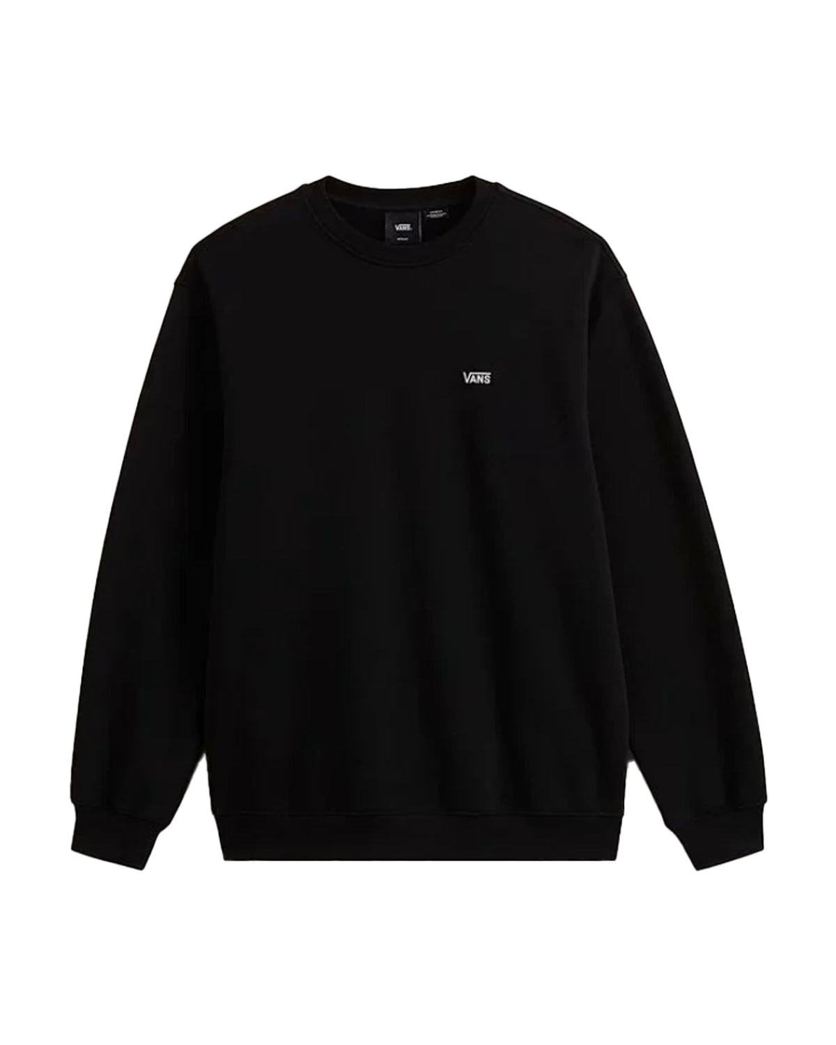 Felpa Uomo Vans Left Chest II Loose Crew Black