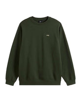Felpa Uomo Vans Left Chest II Loose Crew Dried Kelp