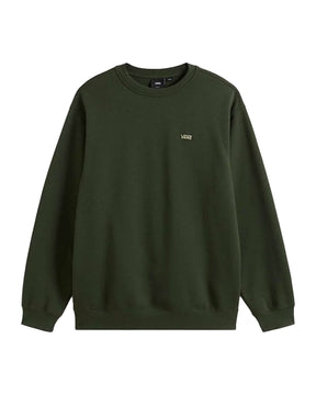 Felpa Uomo Vans Left Chest II Loose Crew Dried Kelp