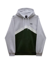 Man Hoodie Vans Sidestripe Block Green Grey