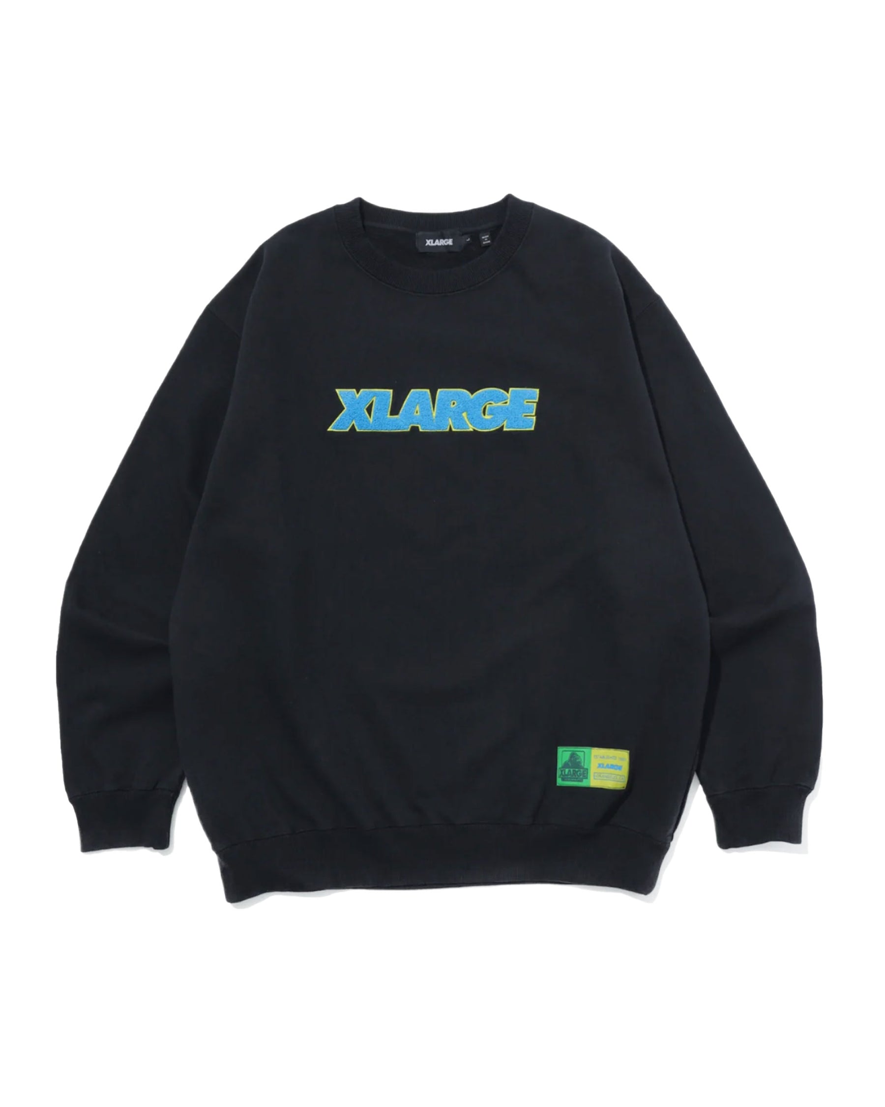 Felpa Uomo X-Large Standard Logo Crewneck Black