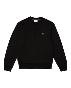 Man Sweatshirt Lacoste Basic Logo Black