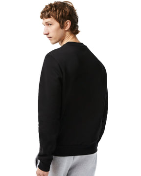 Man Sweatshirt Lacoste Basic Logo Black