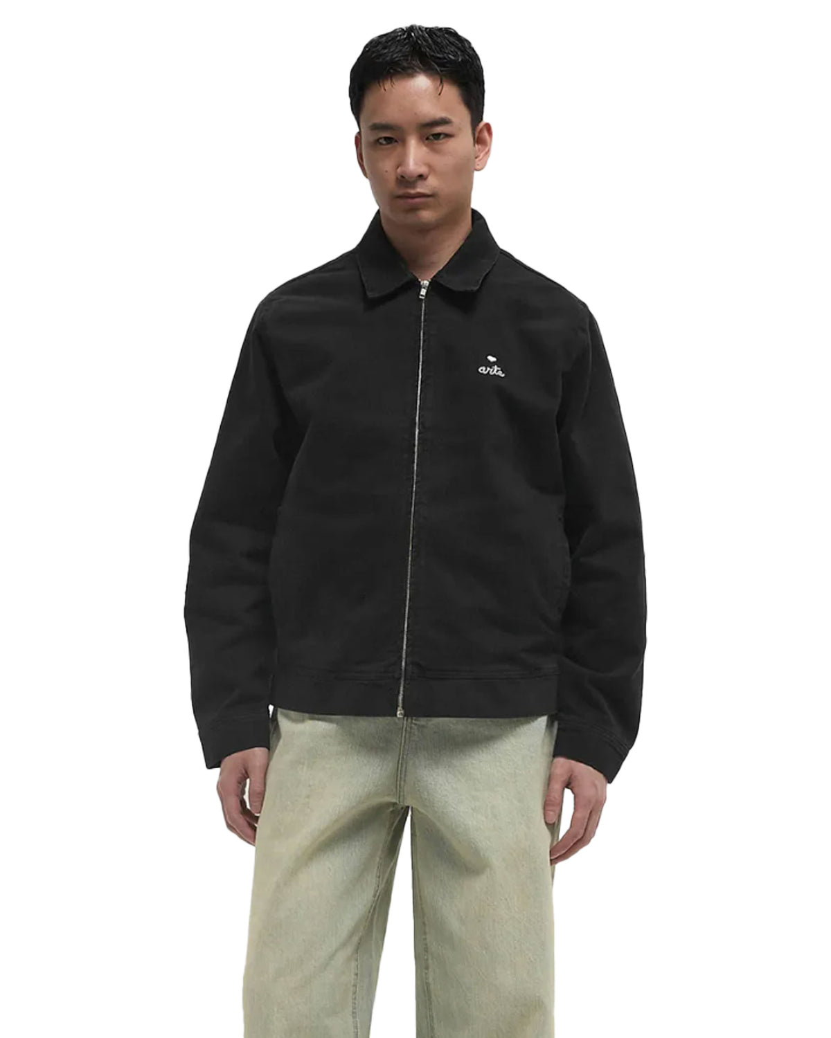 Giacca Arte Antwerp Heart Logo Jacket Nero