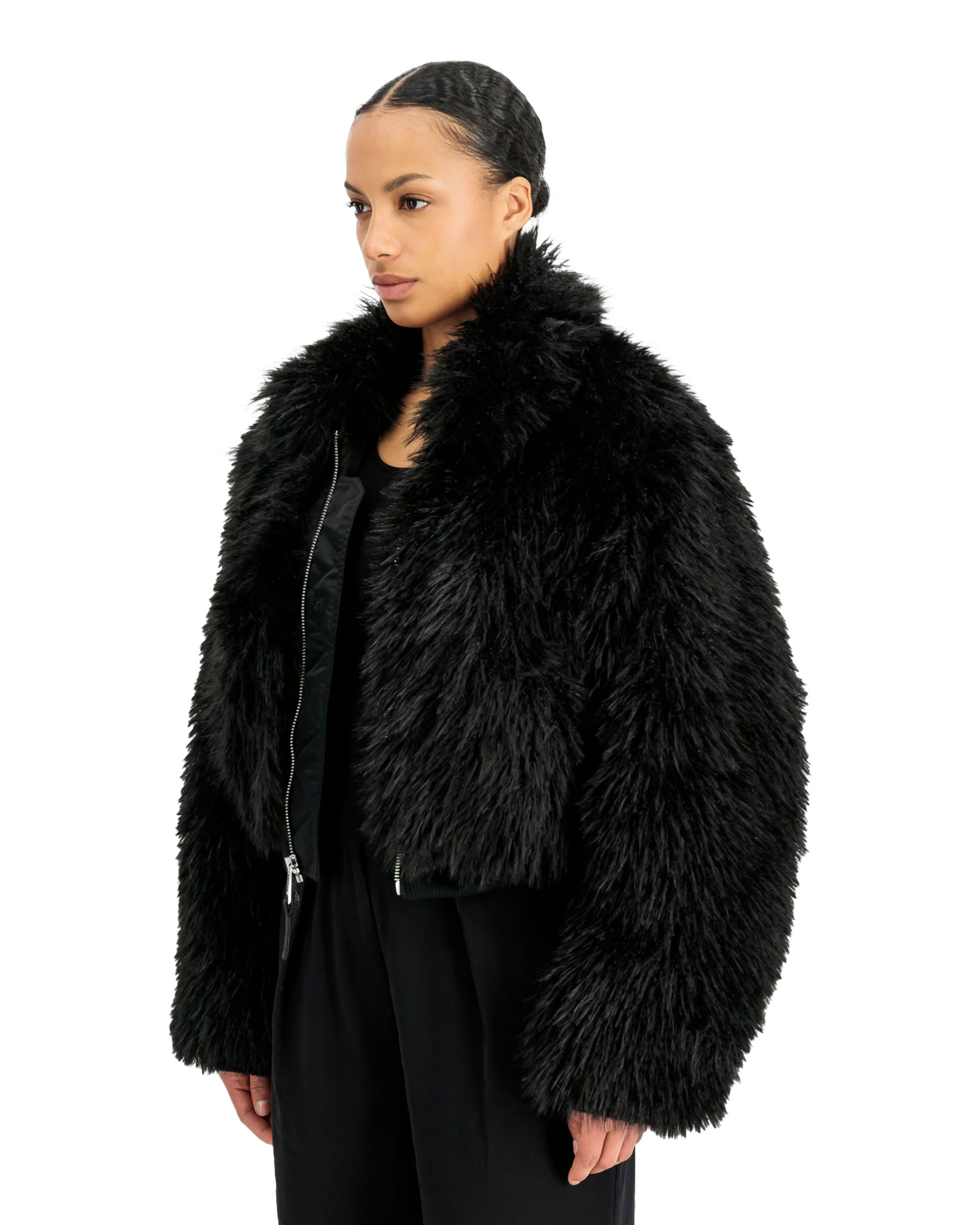 Giacca Donna Alpha Industries CWU-45-P Fur W Nero