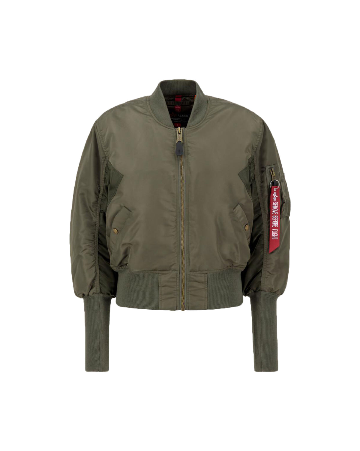 Woman Jacket Alpha Industries MA-1 Cyber Wmn Mud Olive