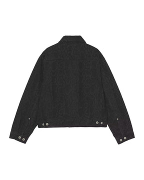 Carhartt Wip Belmar Jacket Snake Camo Women's Jacket Black