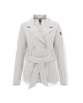 Giacca Donna Colmar Original Trench Corto Impermeabile Beige