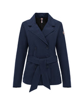 Giacca Donna Colmar Original Trench Corto Impermeabile Blu