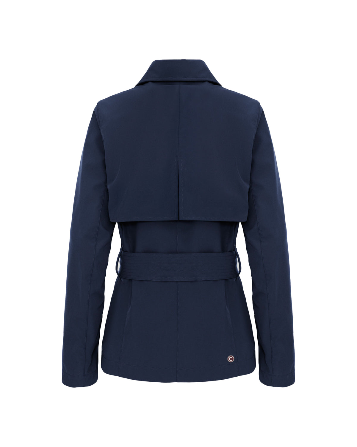 Giacca Donna Colmar Original Trench Corto Impermeabile Blu