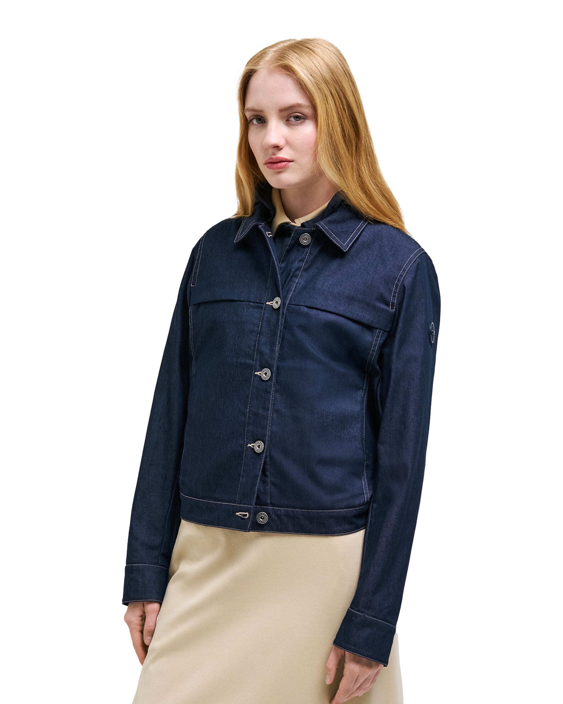 Giacca Donna Colmar Originals in Gambardina effetto Denim