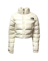Giacca Donna Crop The Noth Face Rusta 2.0 Synth Ins puffer White Dune