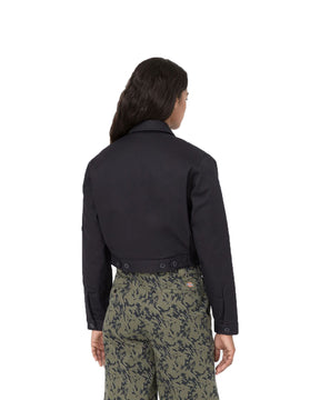 Giacca Donna Dickies Lined Eisenhower Cropped W Rec Black