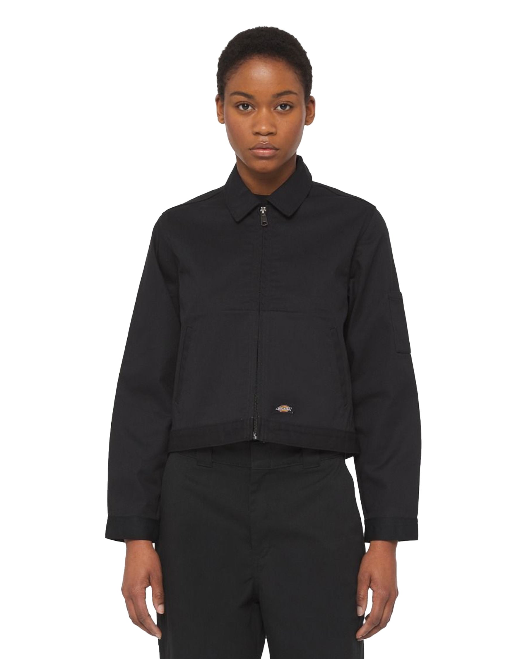 Giacca Donna Dickies Unlined Cropped Eisenhower Black