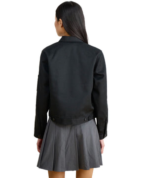 Giacca Donna Dickies Unlined Cropped Eisenhower Jacket Black