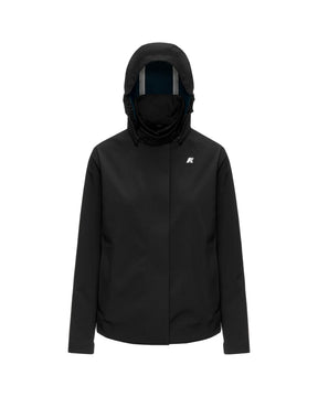 Giacca Donna K-Way Bleizou Bonded Nero