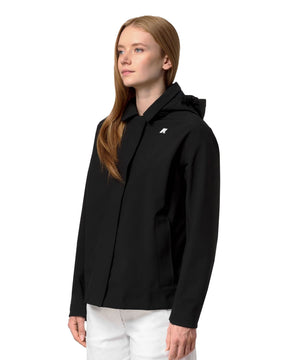 Giacca Donna K-Way Bleizou Bonded Nero