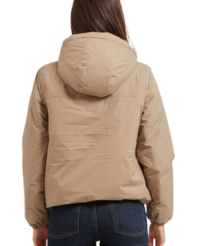 Giacca Donna K-Way Claudette Orsetto Beige