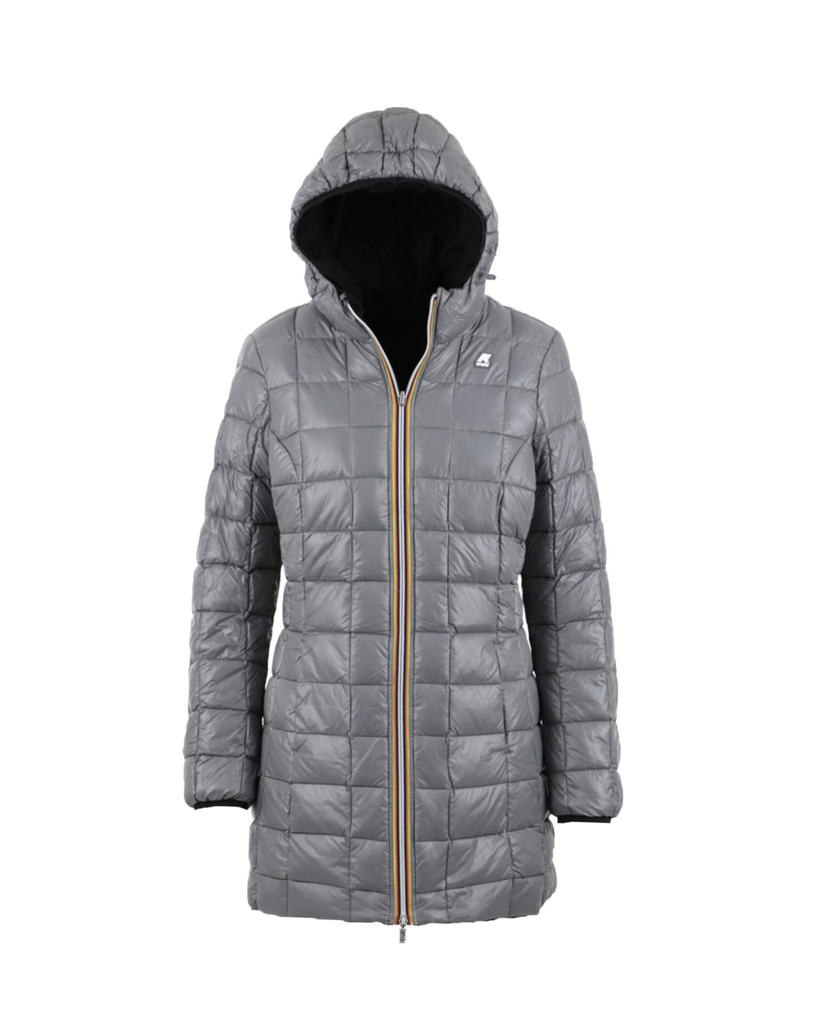 Woman's Jacket K-Way Denise Eco Stretch Thermo Double Black