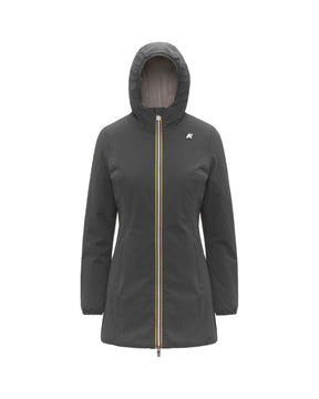 Giacca Donna K-Way Denise St Warm Double Grigio Beige