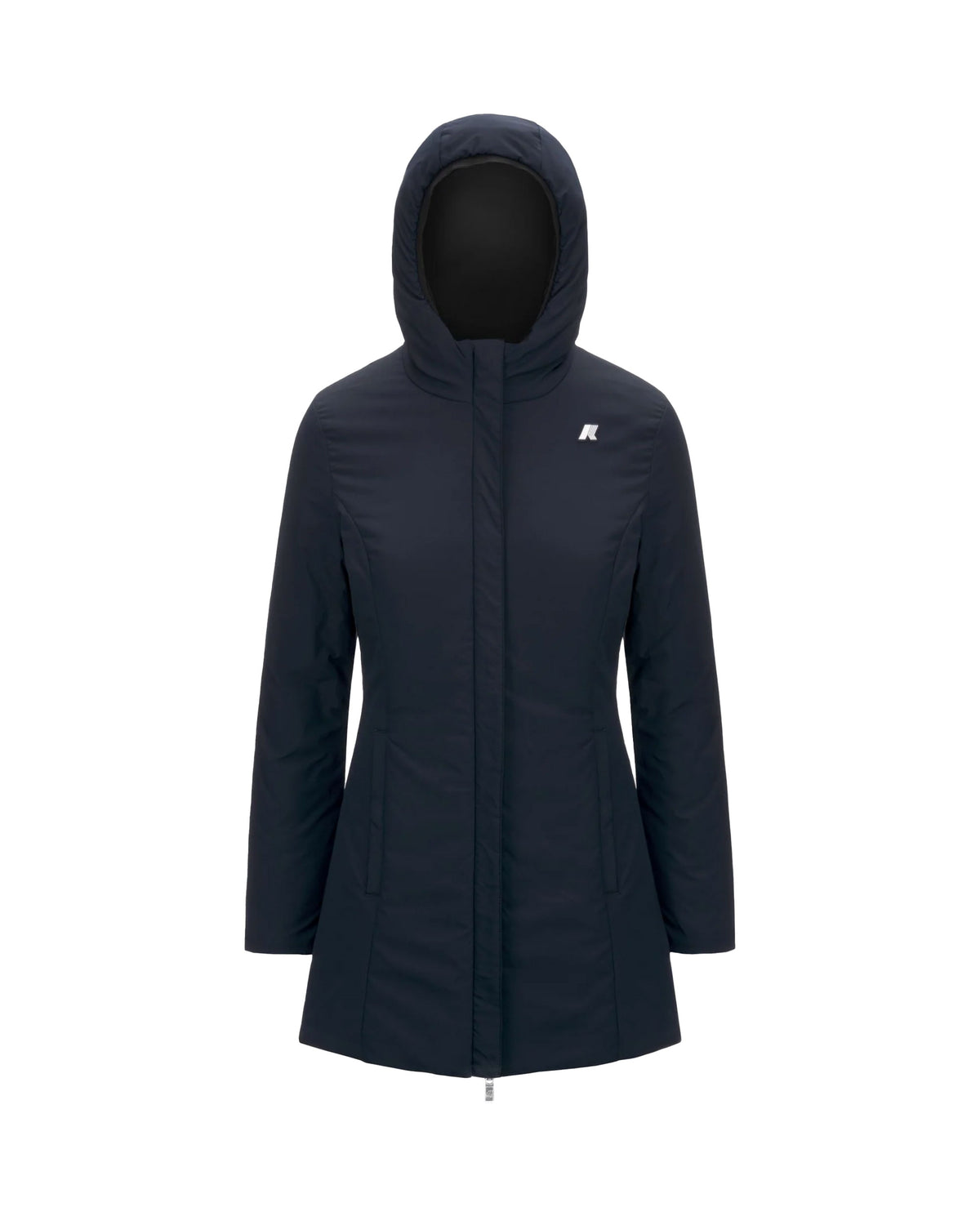 Woman Jackets K-Way Denise St Warm Double Black Blue