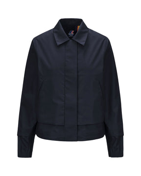 Women's Jacket K-Way Isarty 3l Poplin Blue