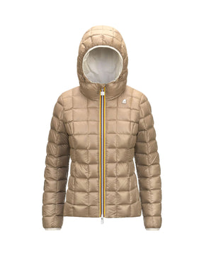 Giacca Donna K-Way Lily Eco Stretch Thermo Double Bianco