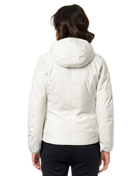 Giacca Donna K-Way Lily Eco Stretch Thermo Double Bianco