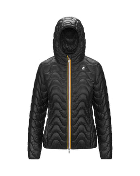 Woman's Jacket K-Way Lily Eco Warm Black