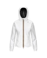 Giacca Donna K-Way Lily Plus .2 Double Bianco Nero