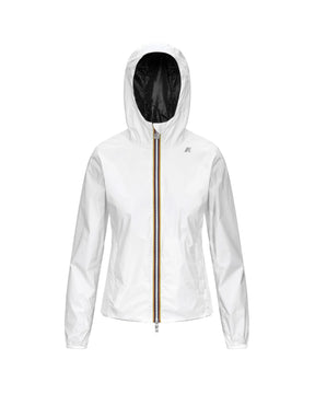 Giacca Donna K-Way Lily Plus .2 Double Bianco Nero