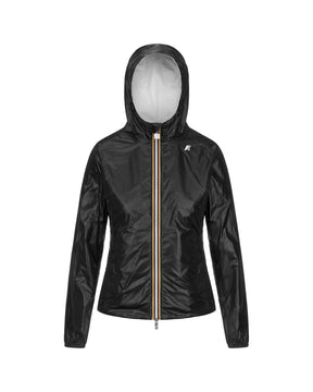 Giacca Donna K-Way Lily Plus .2 Double Bianco Nero