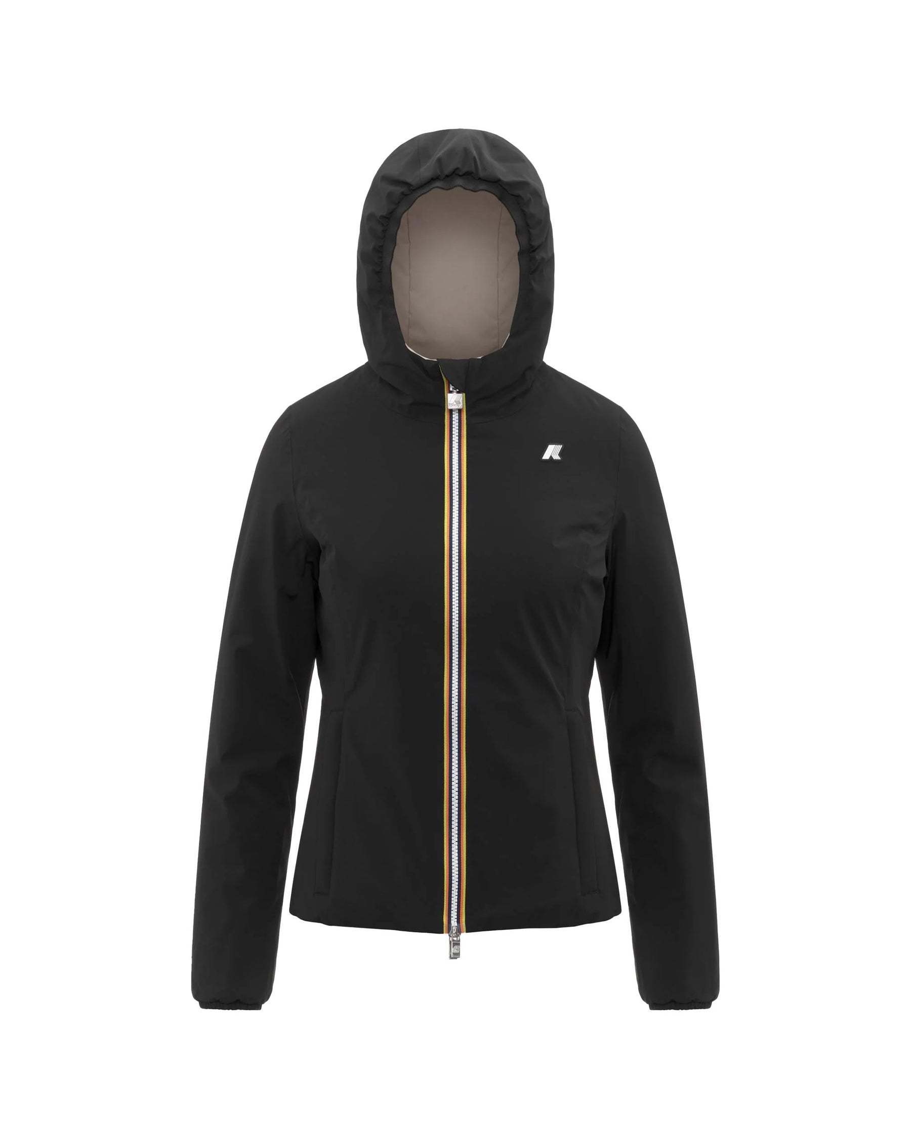 Woman's Jackets K-Way Lily St Warm Double Black
