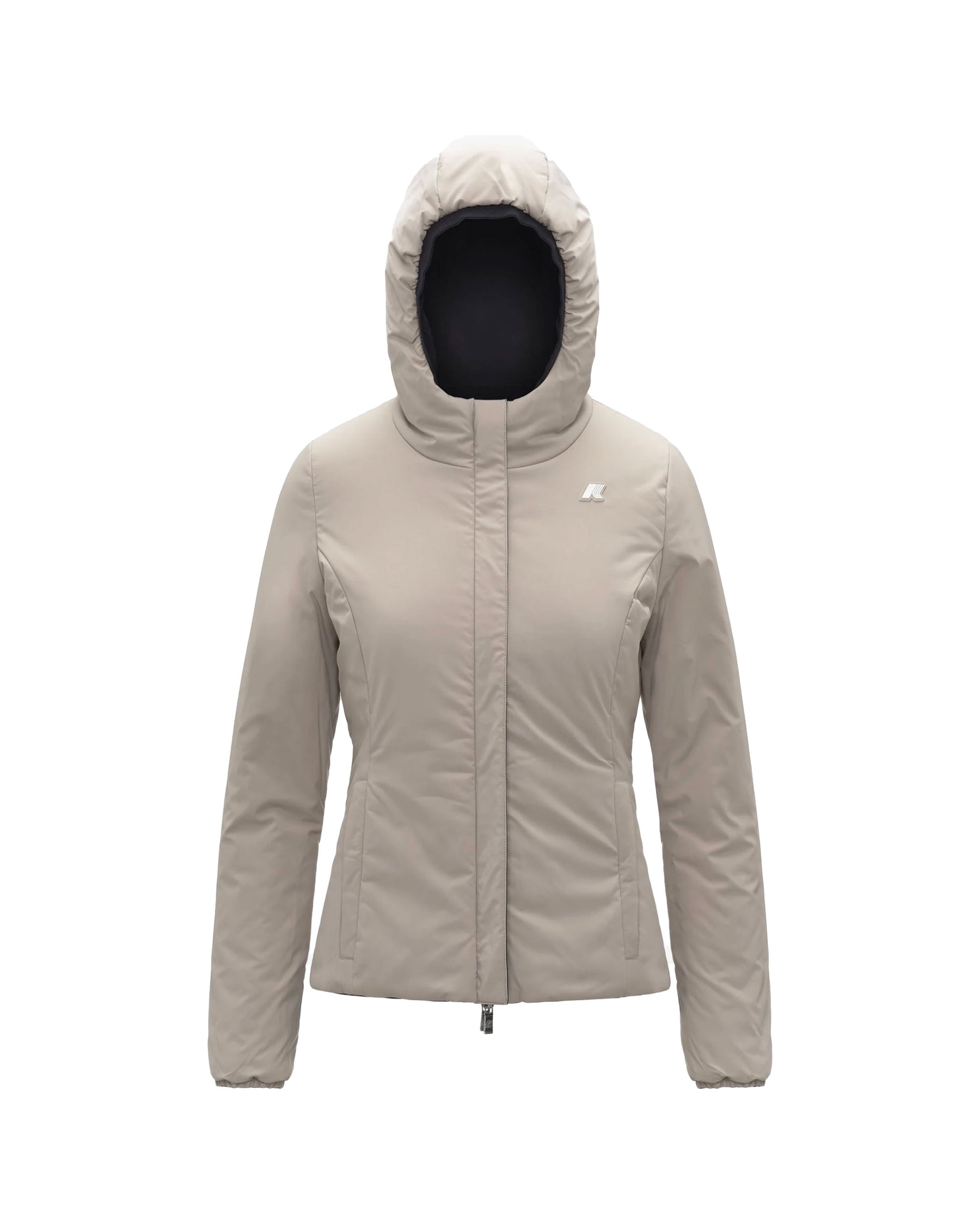 Woman's Jackets K-Way Lily St Warm Double Black