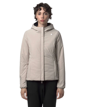 Woman's Jackets K-Way Lily St Warm Double Black