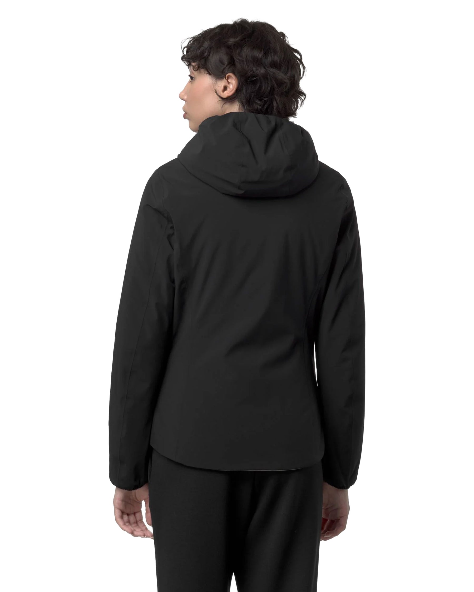Woman's Jackets K-Way Lily St Warm Double Black