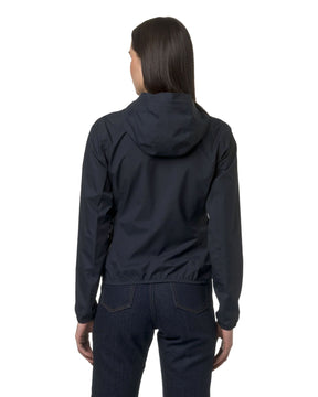 Giacca Donna K-Way Lily Stretch Dot Blu
