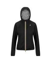 Women's Jacket K-Way Lily Stretch Dot Black