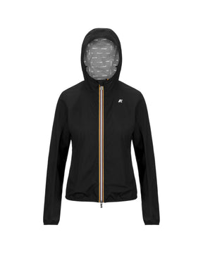 Women's Jacket K-Way Lily Stretch Dot Black