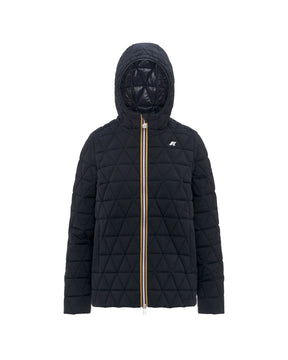 Giacca Donna K-Way Madaline Diamond Quilted Warm Blu