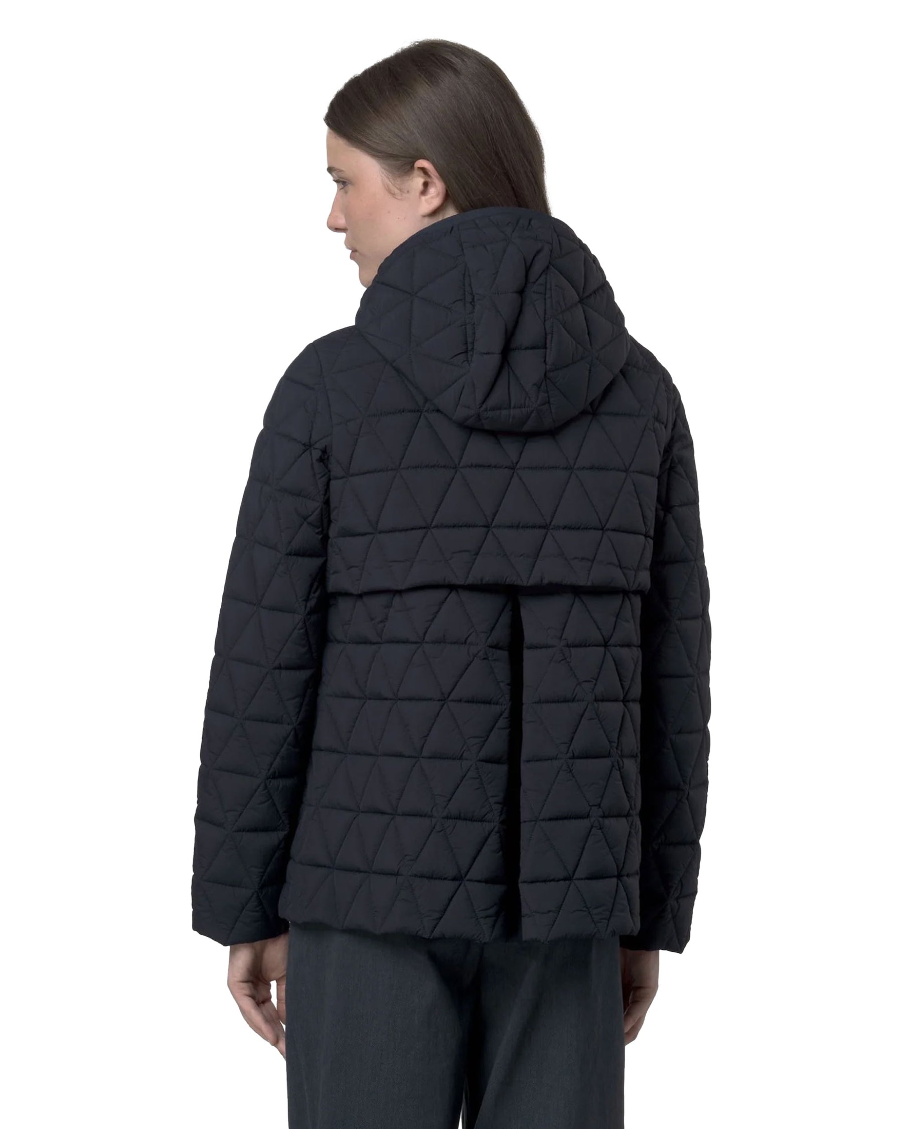 Giacca Donna K-Way Madaline Diamond Quilted Warm Blu