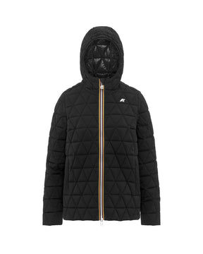 Giacca Donna K-Way Madaline Diamond Quilted Warm Nero