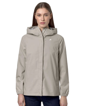 Giacca Donna K-Way Marguerite Stretch Dot Beige