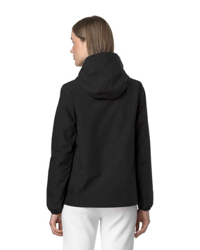 Giacca Donna K-Way Marguerite Stretch Poly Jersey Nero