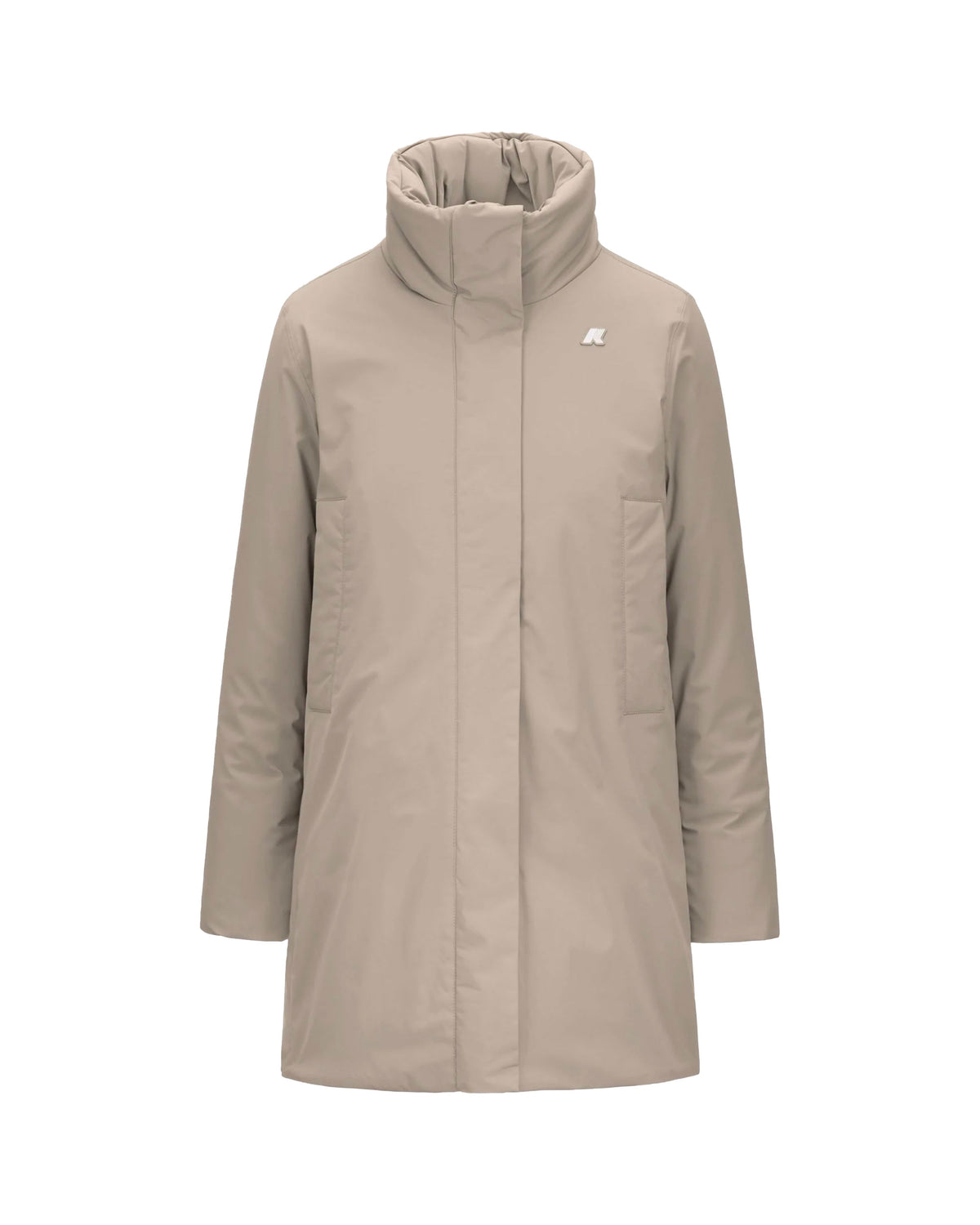 Woman's Jackets K-Way Marla St Warm Beige