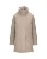 Woman's Jackets K-Way Marla St Warm Beige