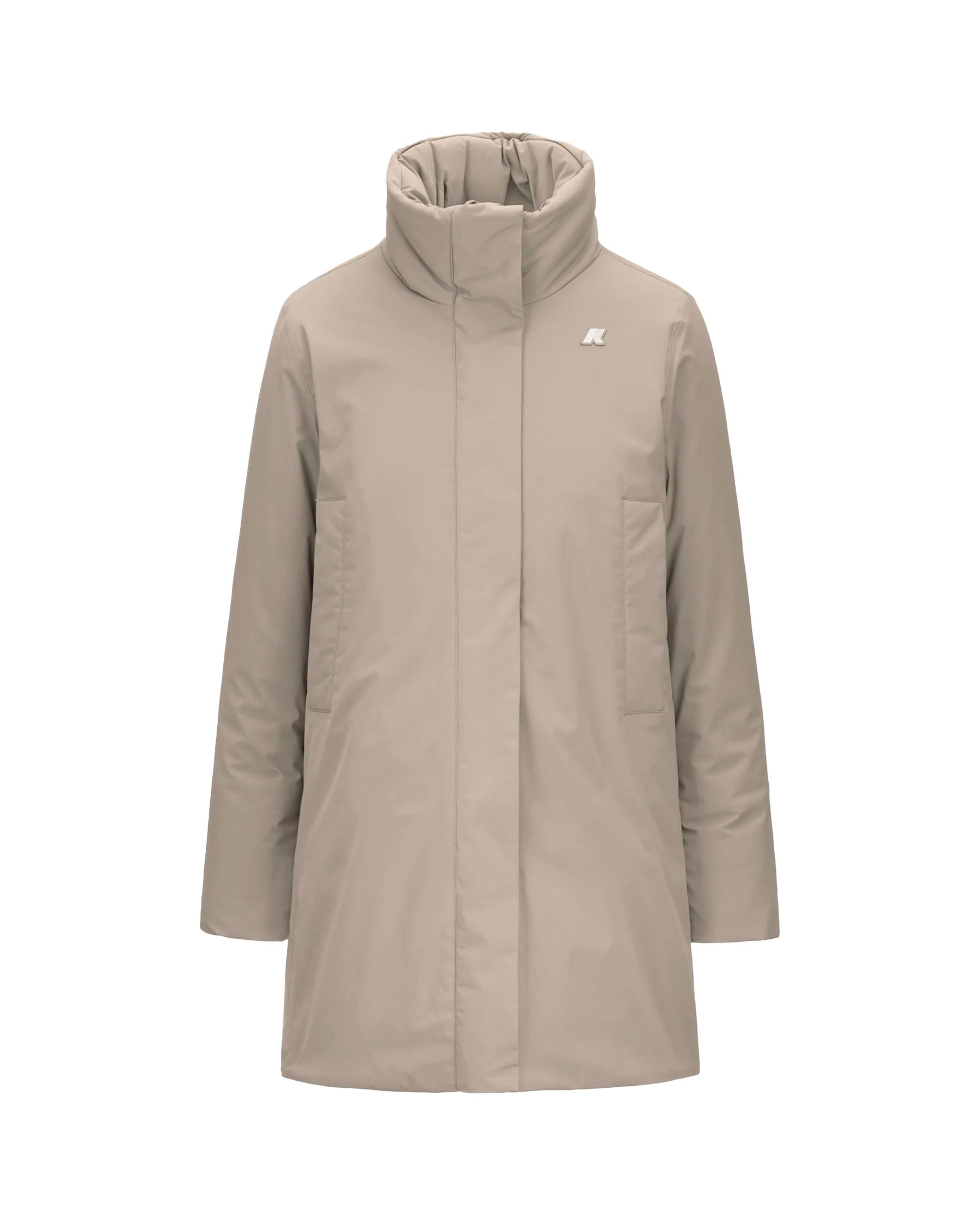 Woman's Jackets K-Way Marla St Warm Beige